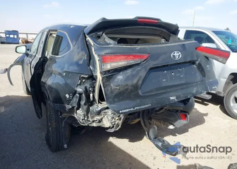 2023 Toyota Highlander Xle from USA, damaged, VIN 5TDKDRAHXPS001167